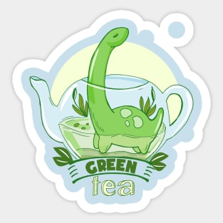 Green Tea Sticker